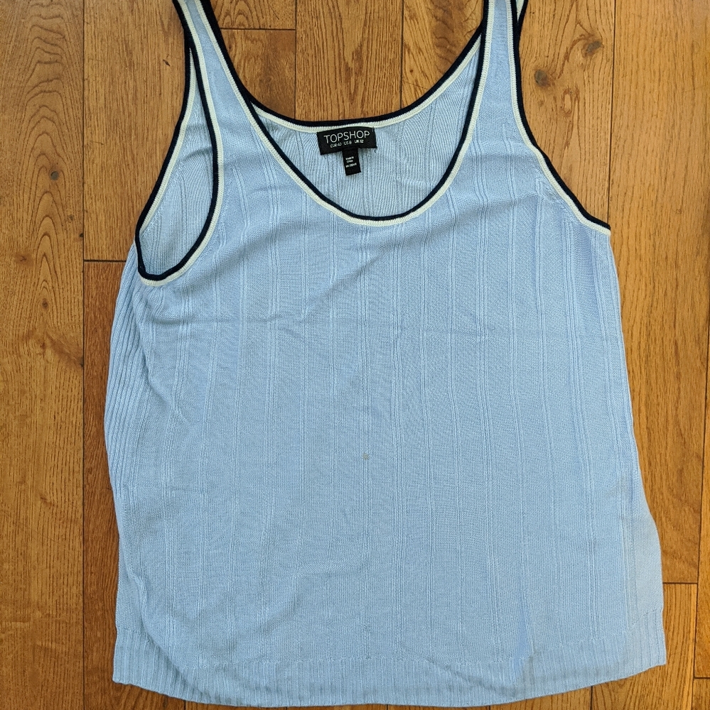 Knit tank top